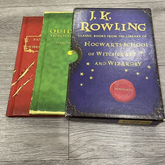 Harry Potter Lot Of 5 Books Novels Homeschooling JK Rowling - Picture 8 of 9